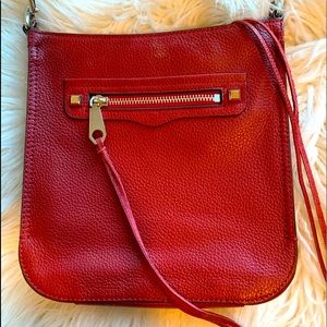 Rebecca Minkoff Red Leather Crossbody Bag